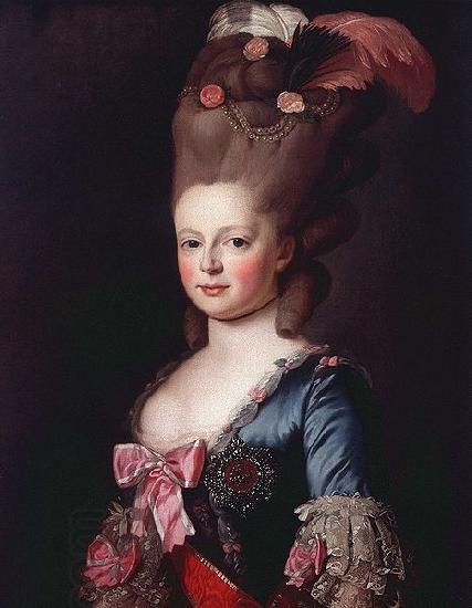 Alexander Roslin Portrait of Sophie Dorothea of Werttemberg China oil painting art